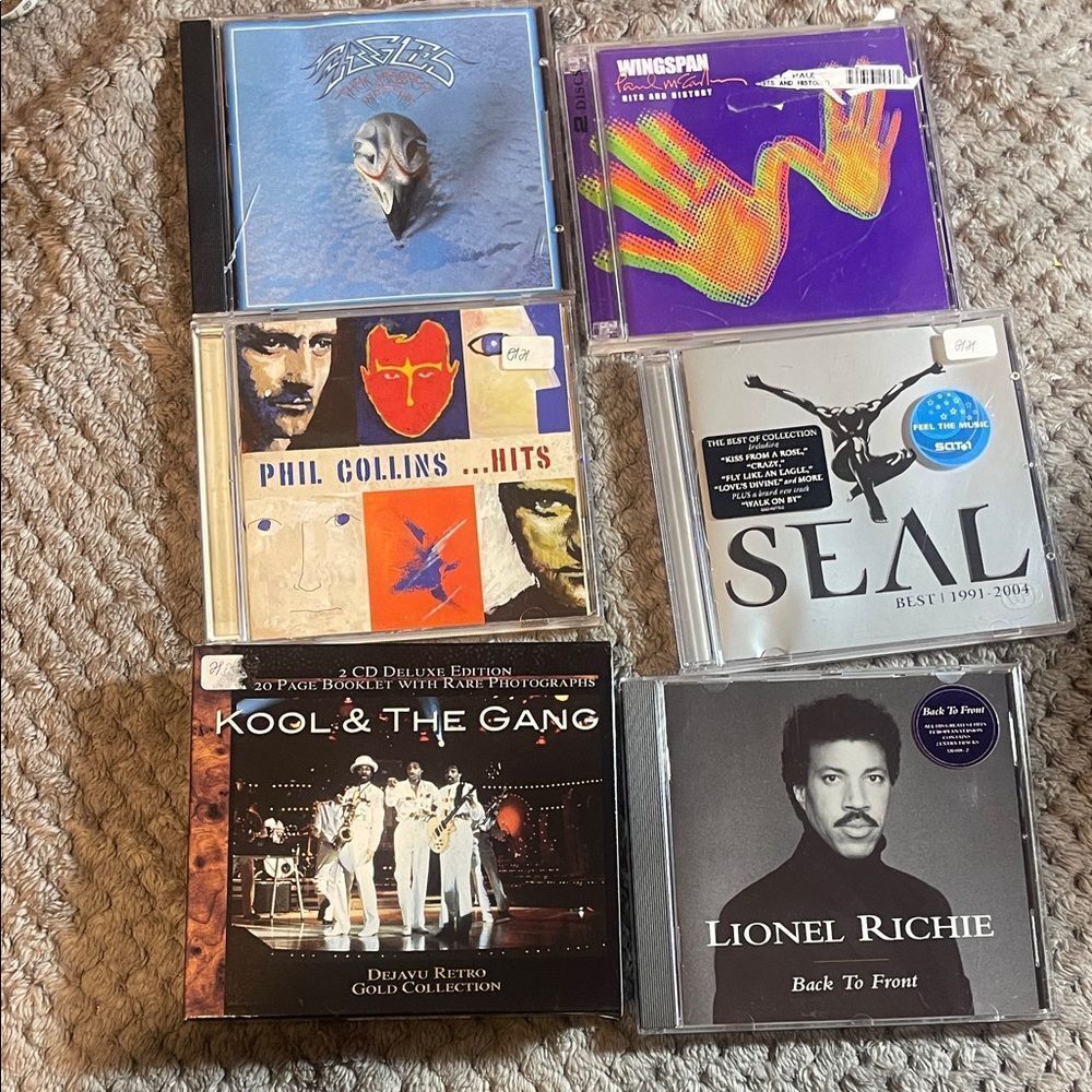 Music CD Collection with Various Artists